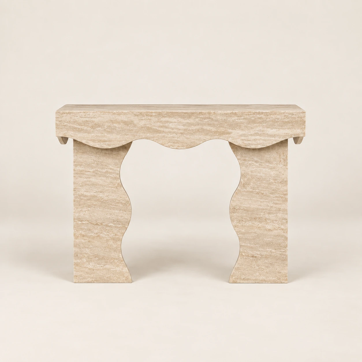 Patara Console - Light Travertine Patara Console - Light Travertine - 1
