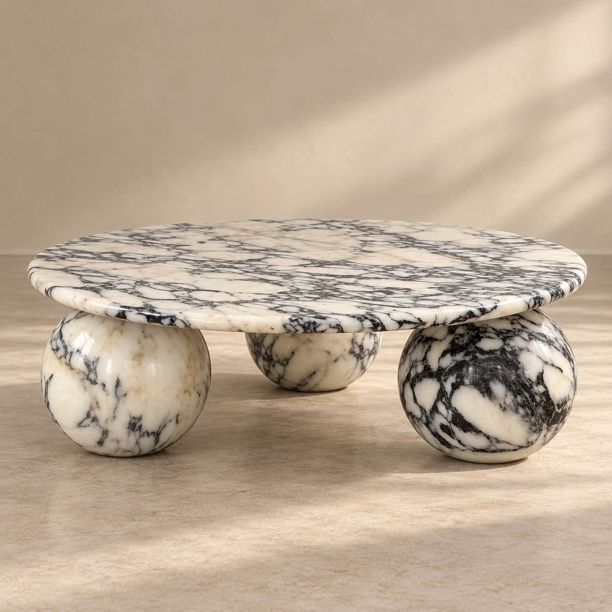 Gaia Coffee Table - Calacatta Viola Gaia Coffee Table - Calacatta Viola - 1