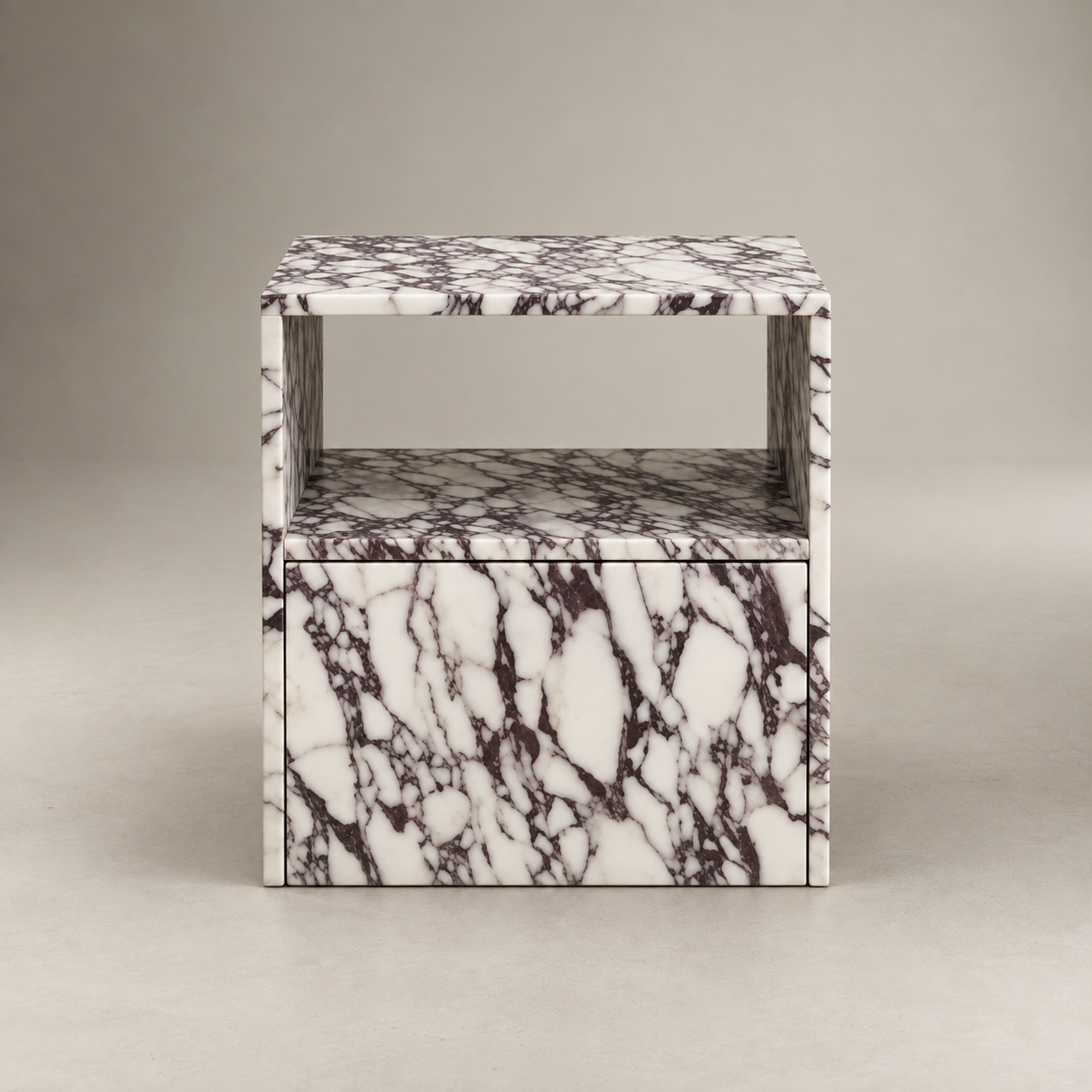 Rhea Side Table - Calacatta Viola Rhea Side Table - Calacatta Viola - 1